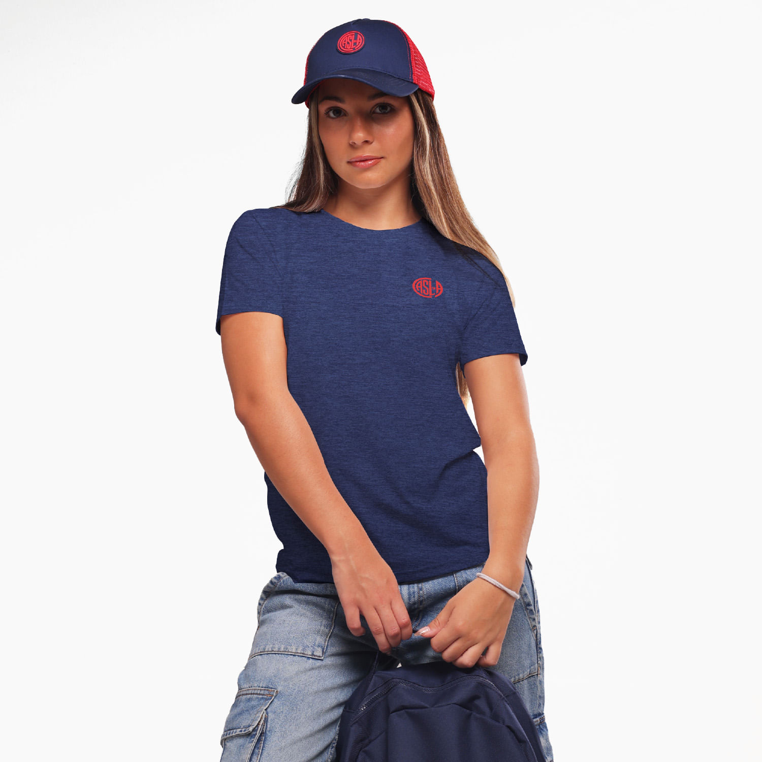 Remera con logo entallada de mujer San Lorenzo 25 — imagen 4