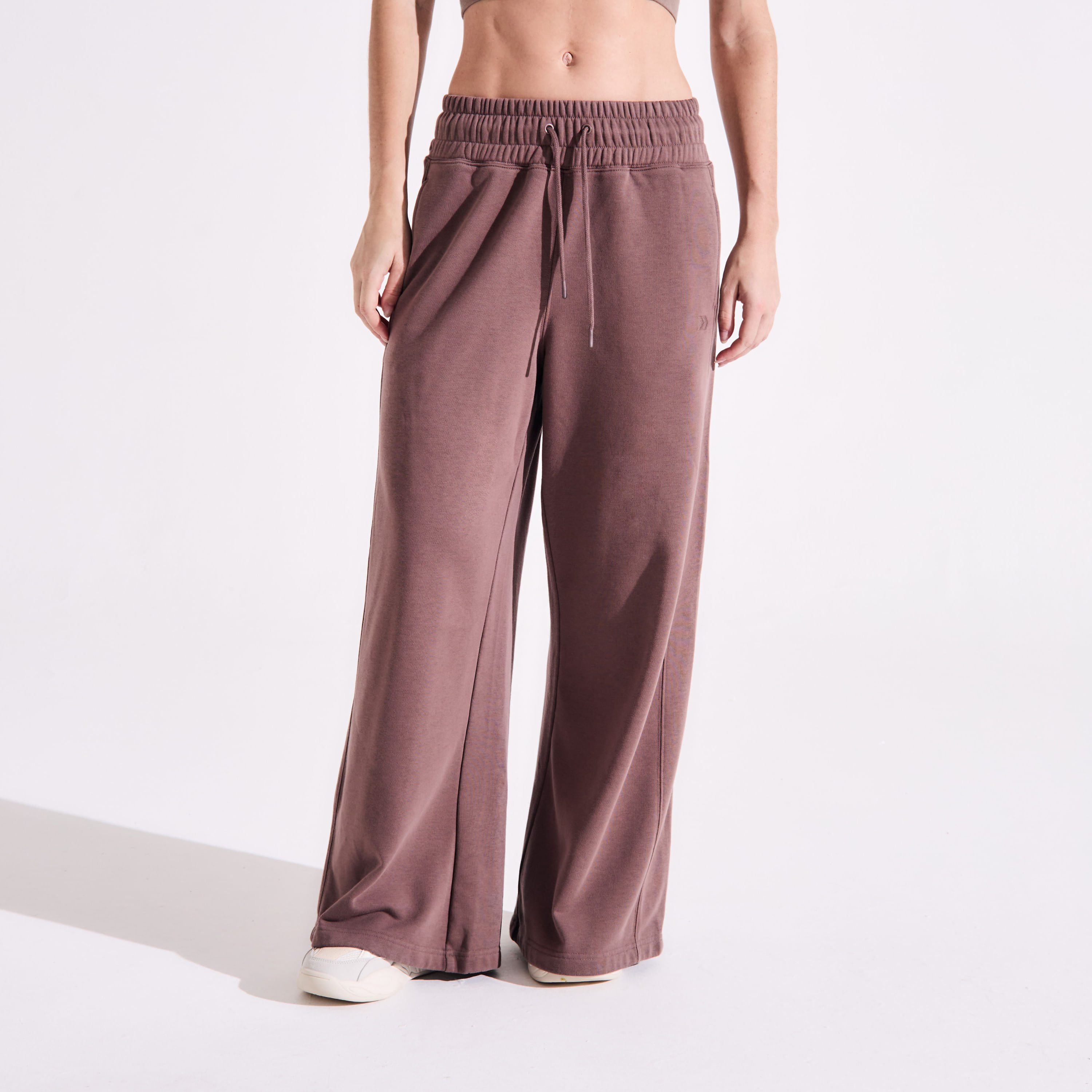 Wide leg terry pants — imagen 3