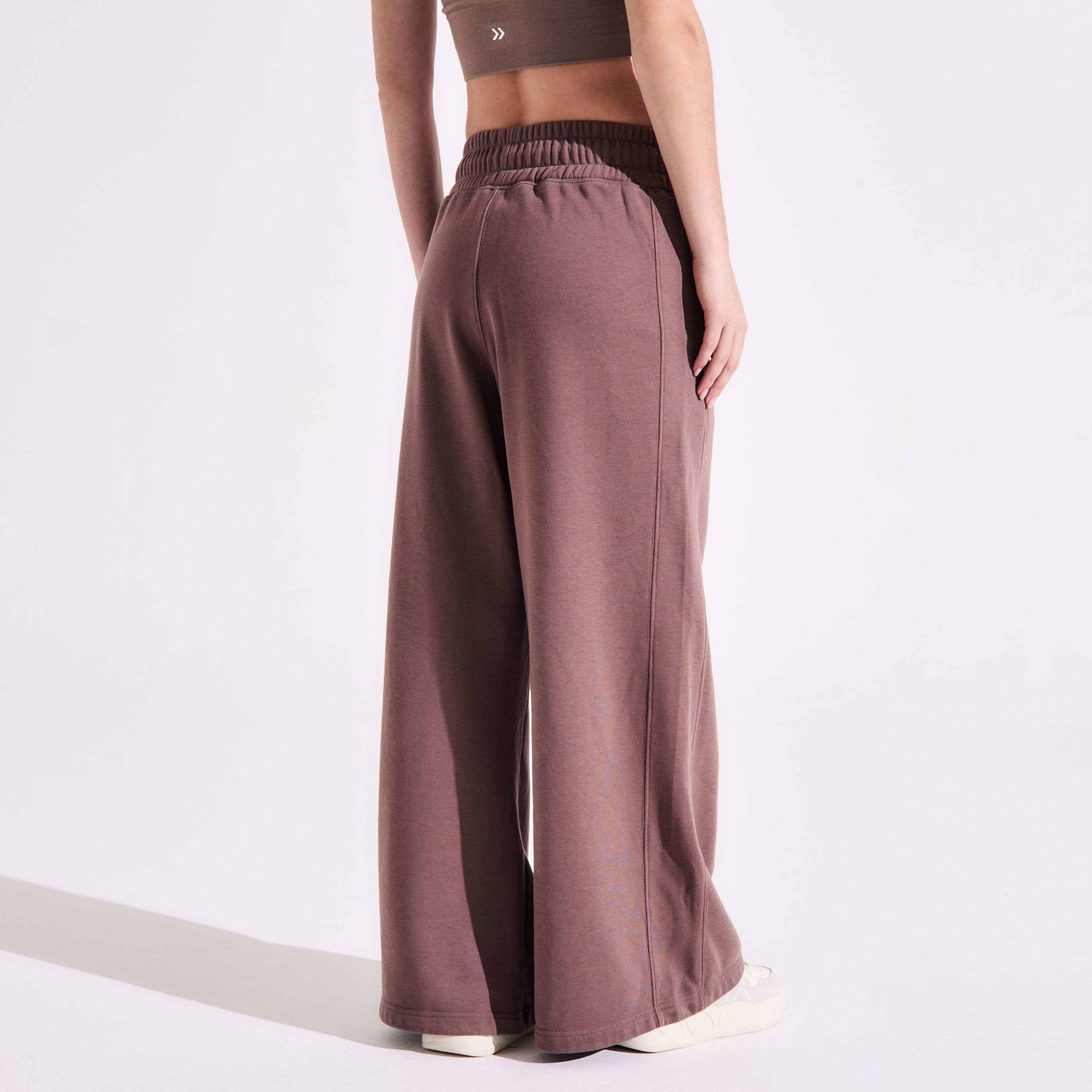 Wide leg terry pants — imagen 5