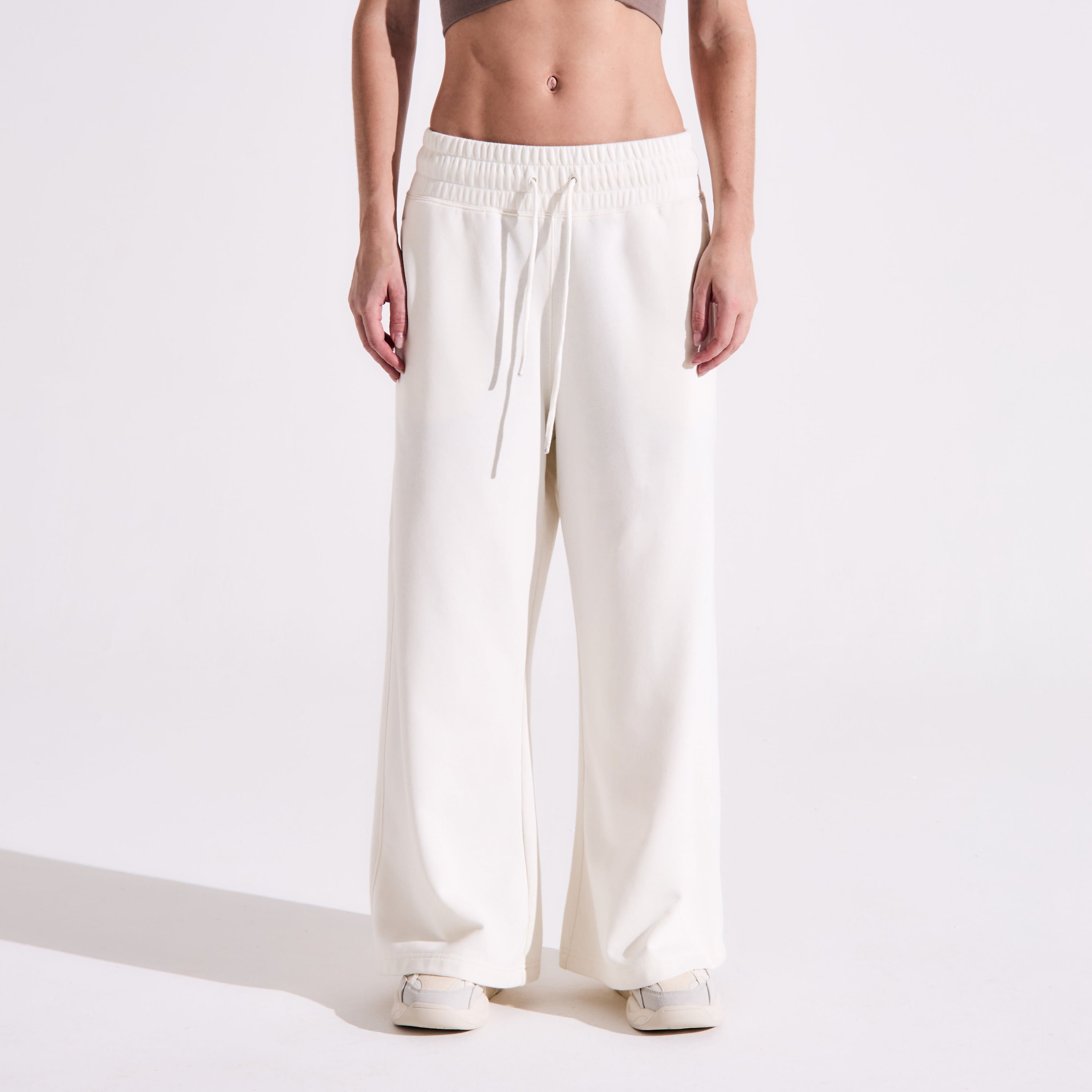 Wide Leg Terry Pants | Atomik