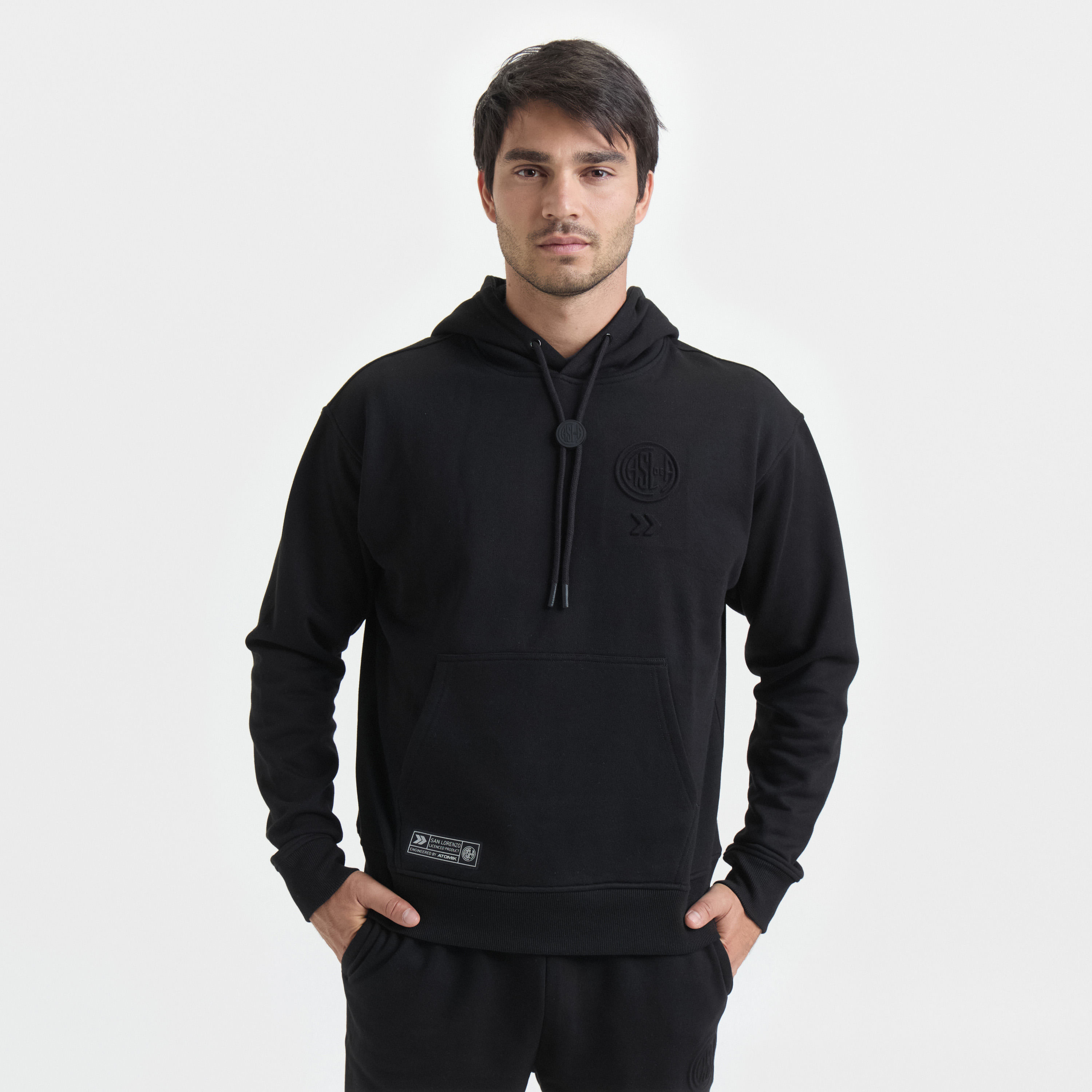 Hoodie monochrome unisex san Lorenzo 26
