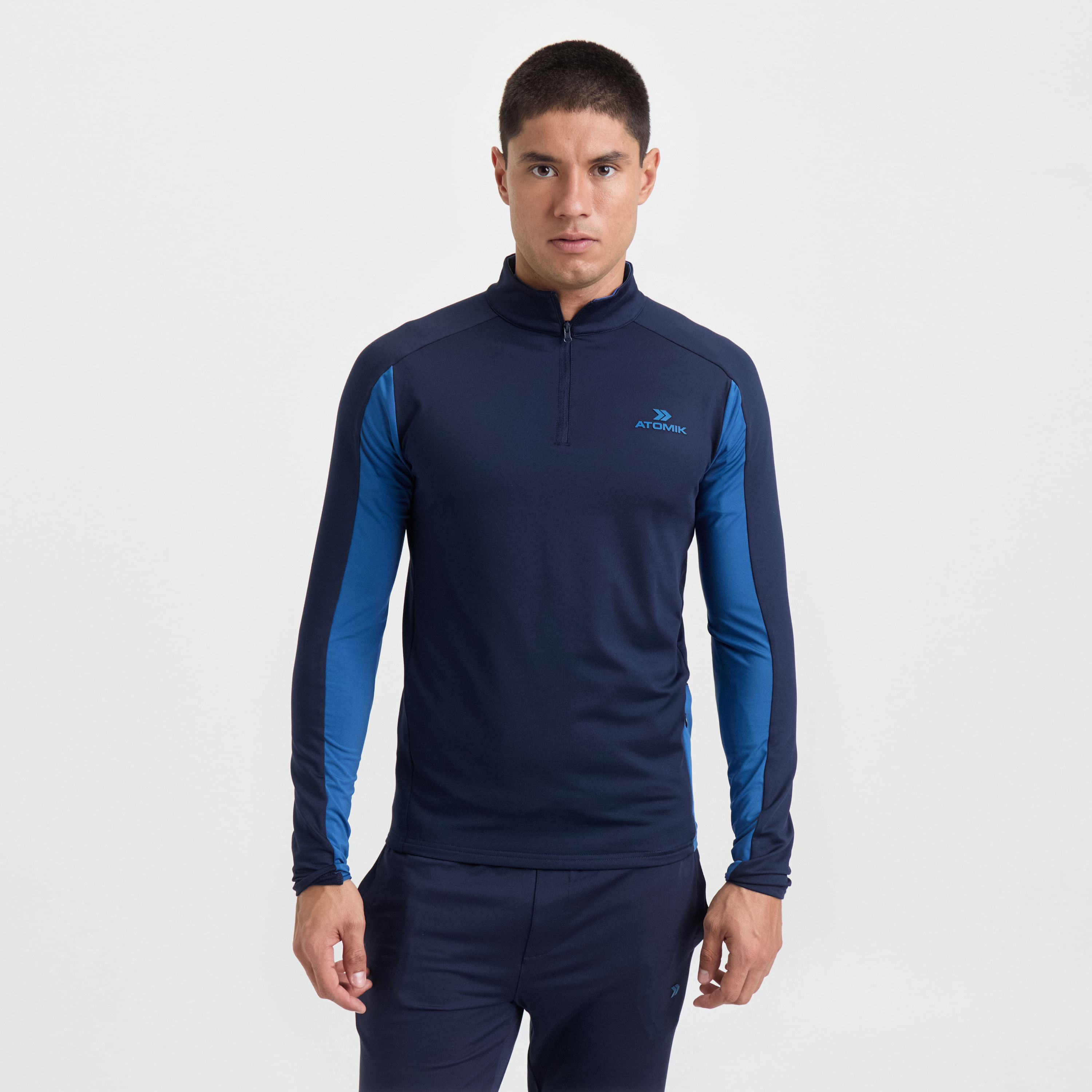 Soccer 1/2 zip knit