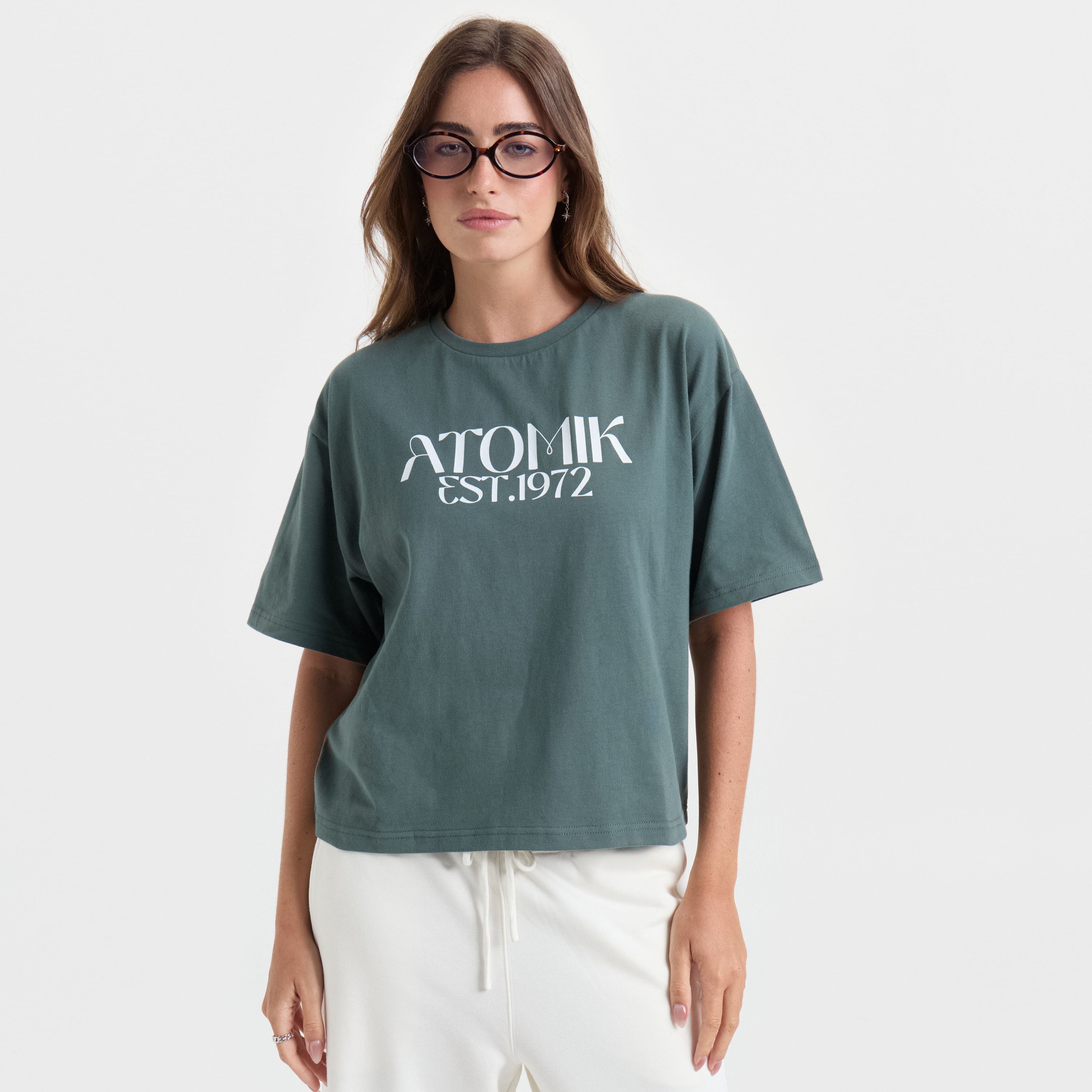 1972 print tee Atomik — imagen 2