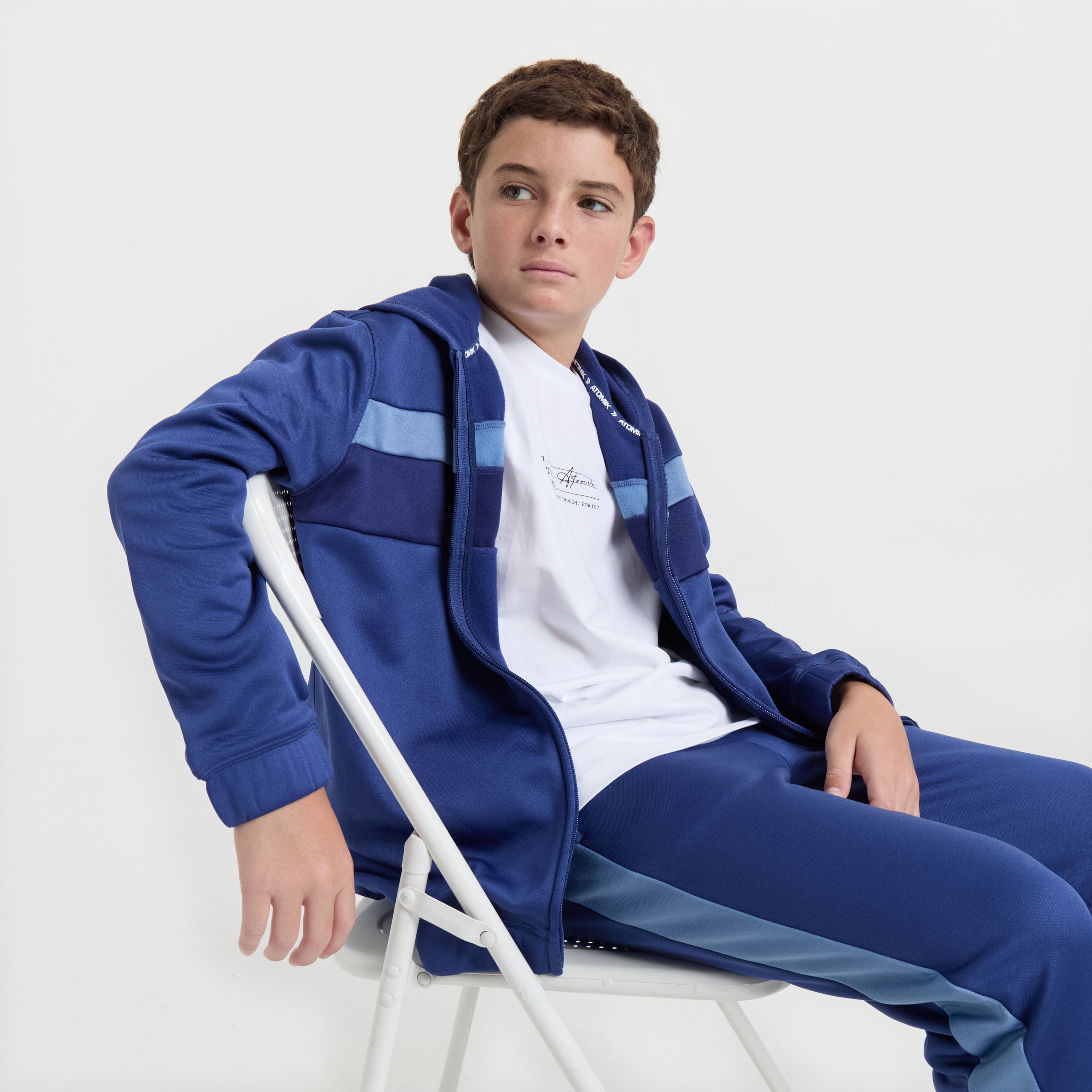Zip hoodie sport Atomik — imagen 3