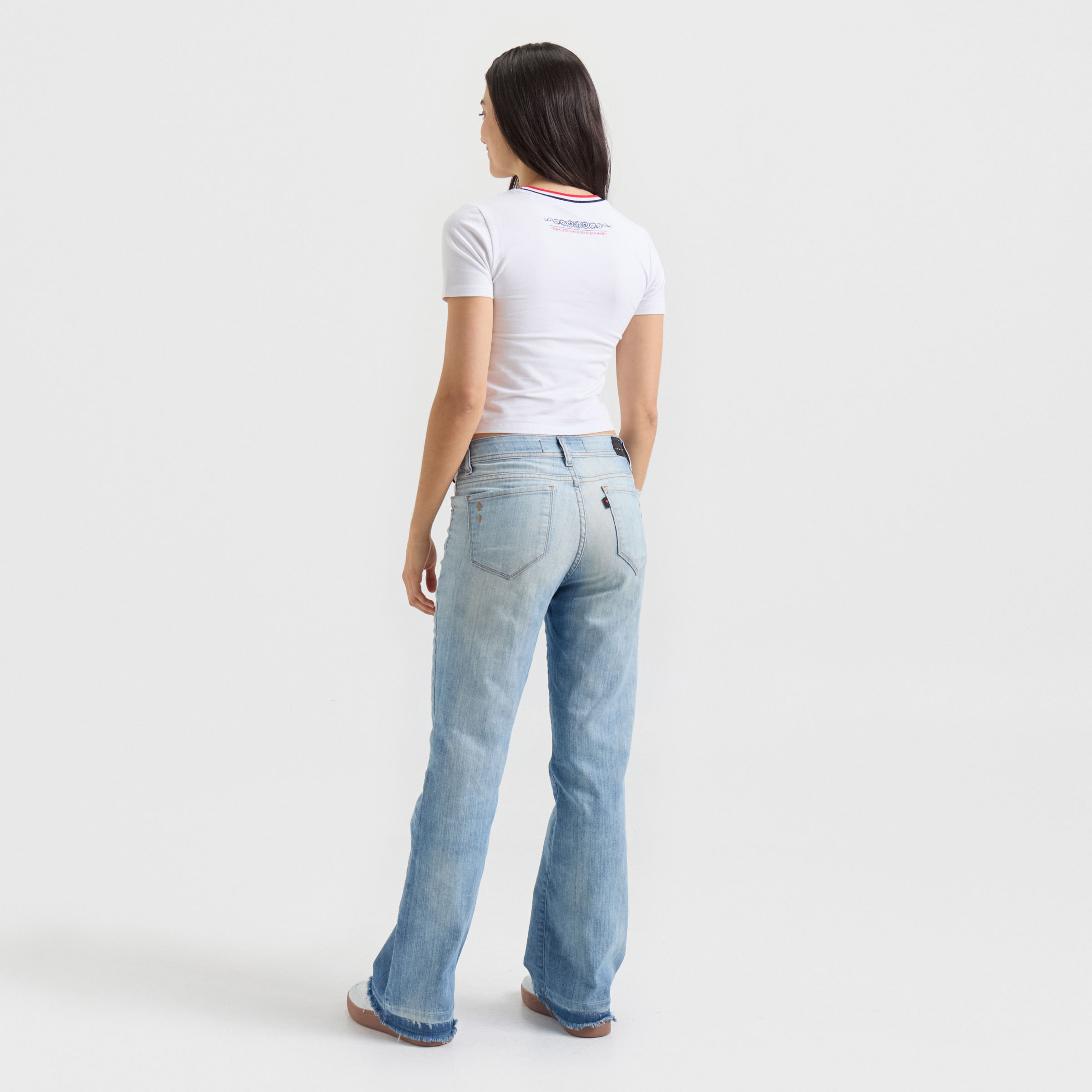 Retro slim crop tee Wmn San Lorenzo 26 — imagen 7