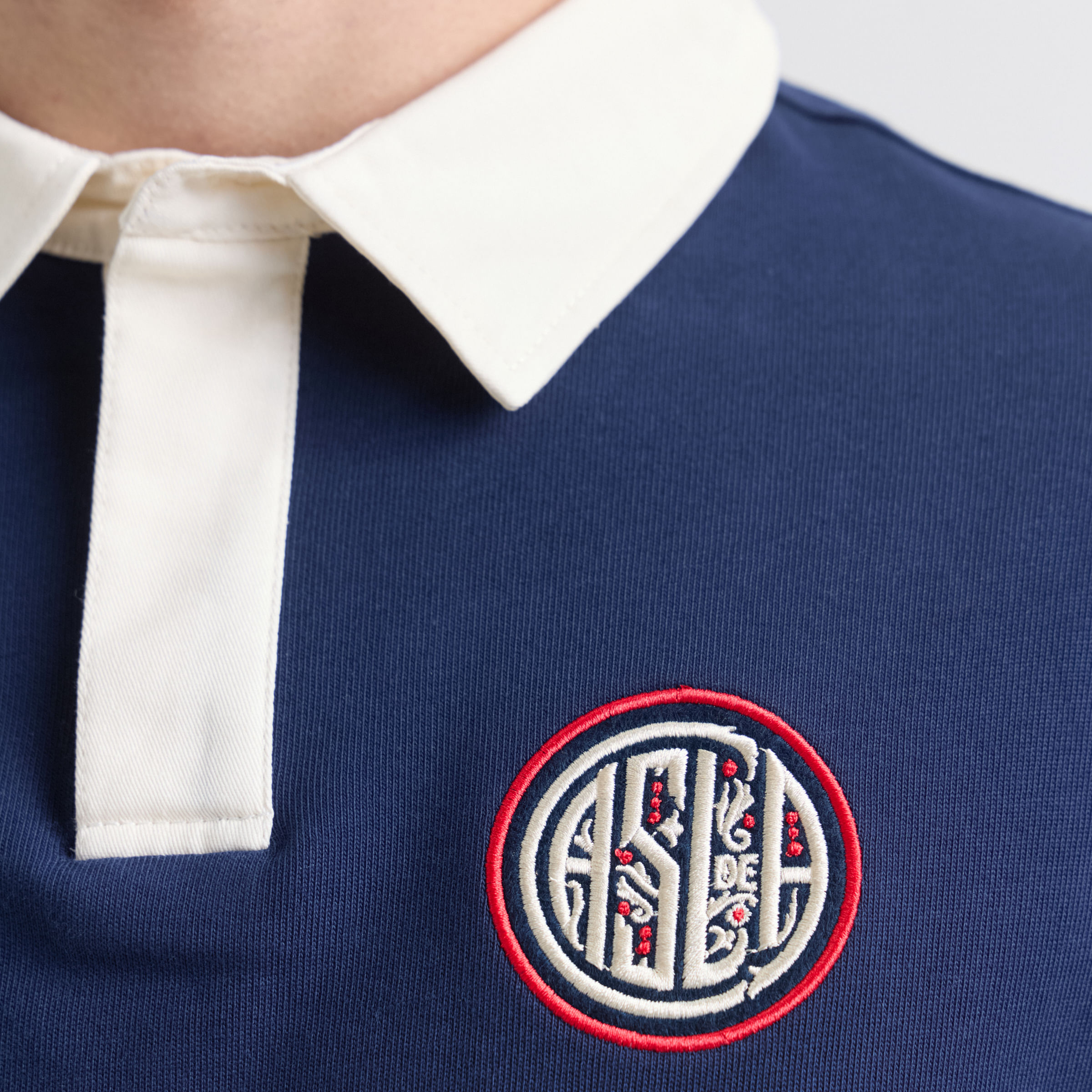 Retro polo sweatshirt men San Lorenzo 26 — imagen 6
