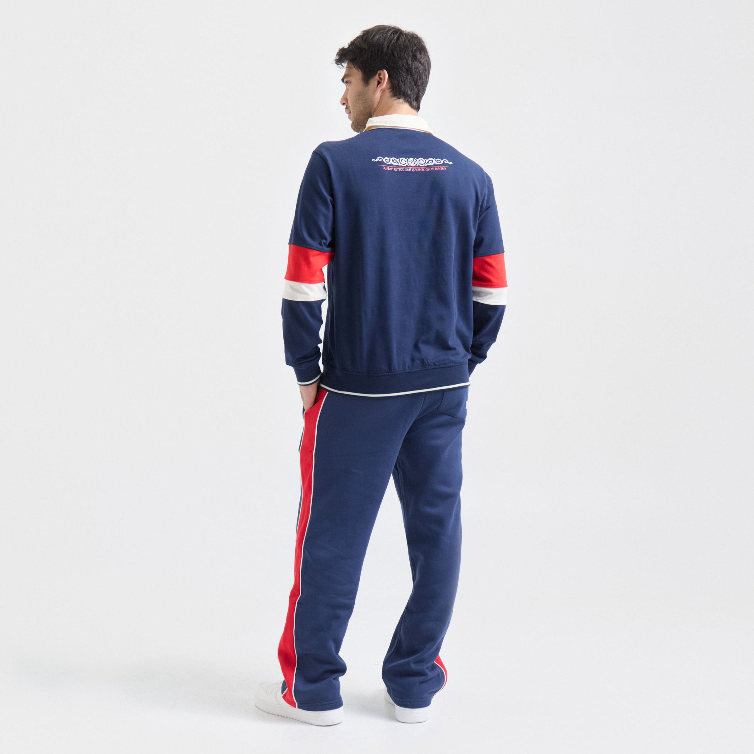 Retro polo sweatshirt men San Lorenzo 26 — imagen 8