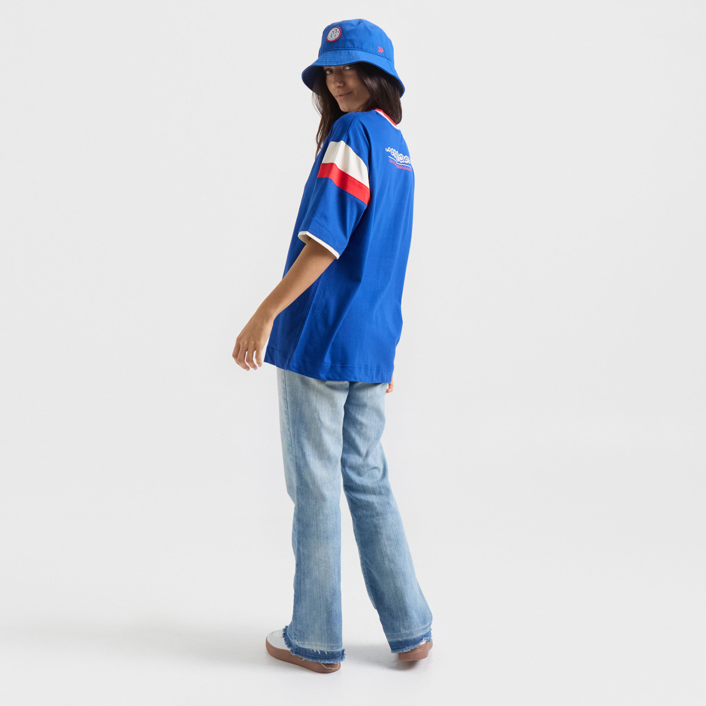 Retro Boxy Tee Unisex San Lorenzo 26 — imagen 4