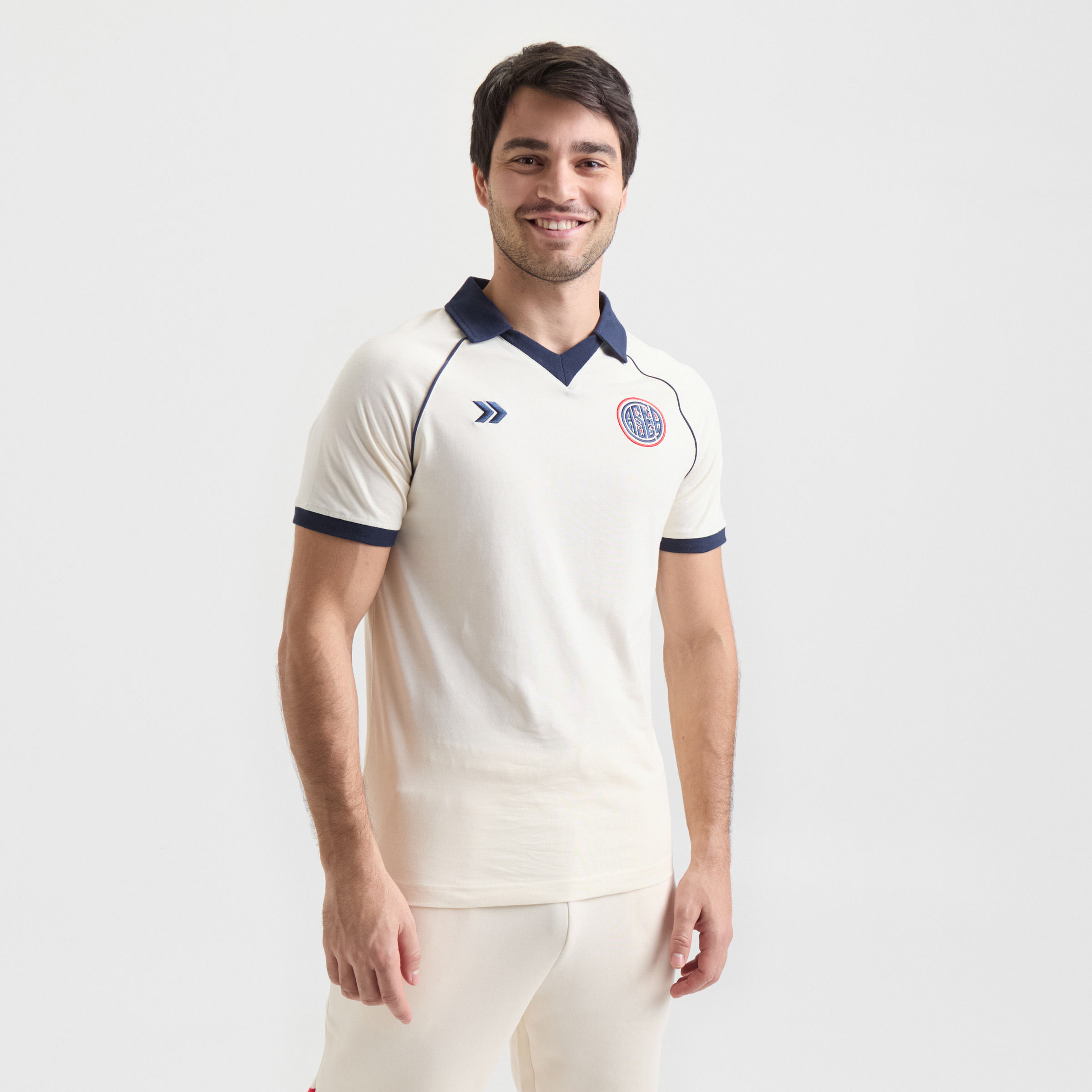 Retro ranglan mc polo tee men San Lorenzo 26